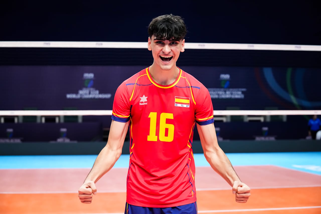 César Irache Camacho of Spain. Photo: Volleyball World